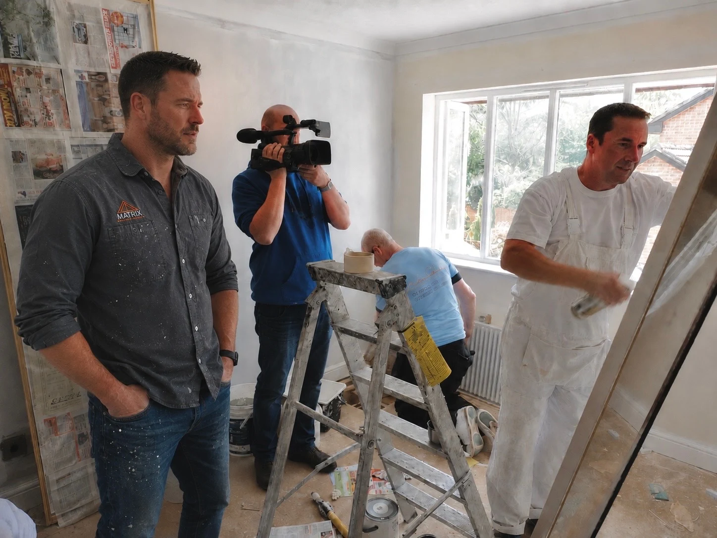 Community Heroes volunteer at a project site